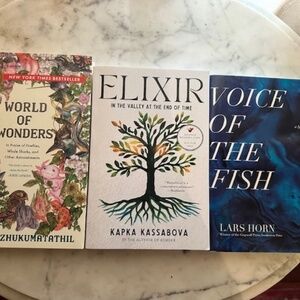 Bundle of Three Books, NonFiction & Award Winning Books about the Natural World